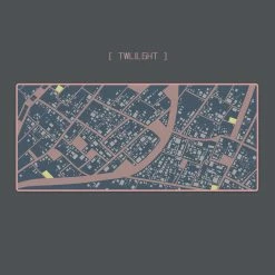 Shop KBDfans Impression City Deskmat