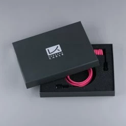 Shop KBDfans Pink Handmade Custom Mechanical Keyboard USB-C Cable