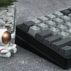 KBDfans Cherry Profile CEMENT GREY Japanese PBT DYE-SUB KEYCAPS SET