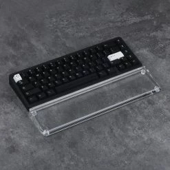 KBDfans Clear/Acid Etched Synthetic Crystal Wrist Rest