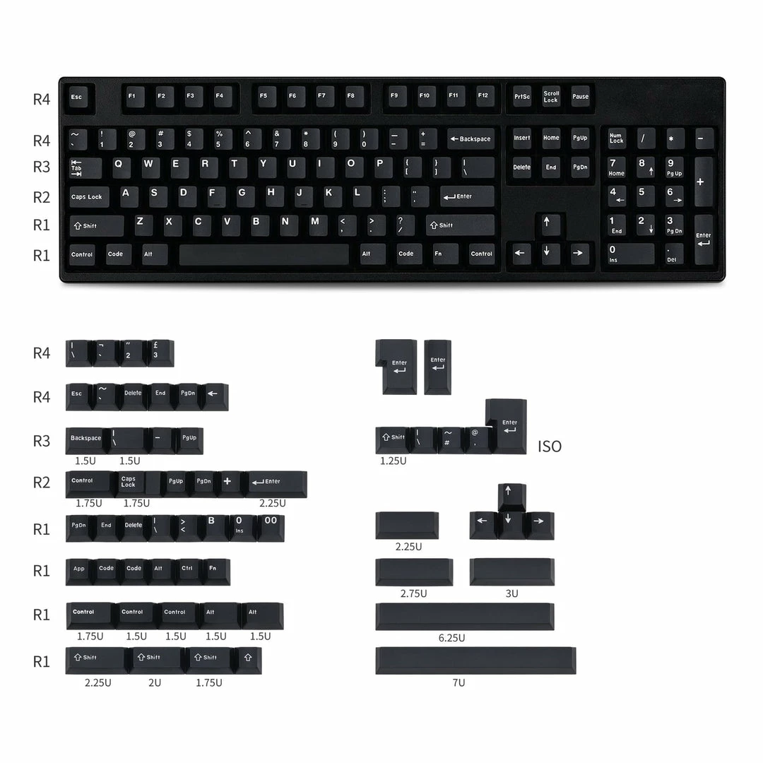 Third Party WOB PBT Doubleshot Keycaps Shop