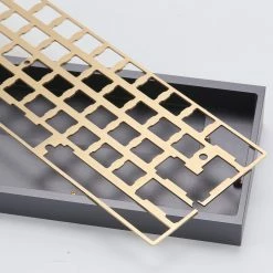 KBDfans Shop DZ60 CNC ALUMINUM/BRASS 60% PLATE