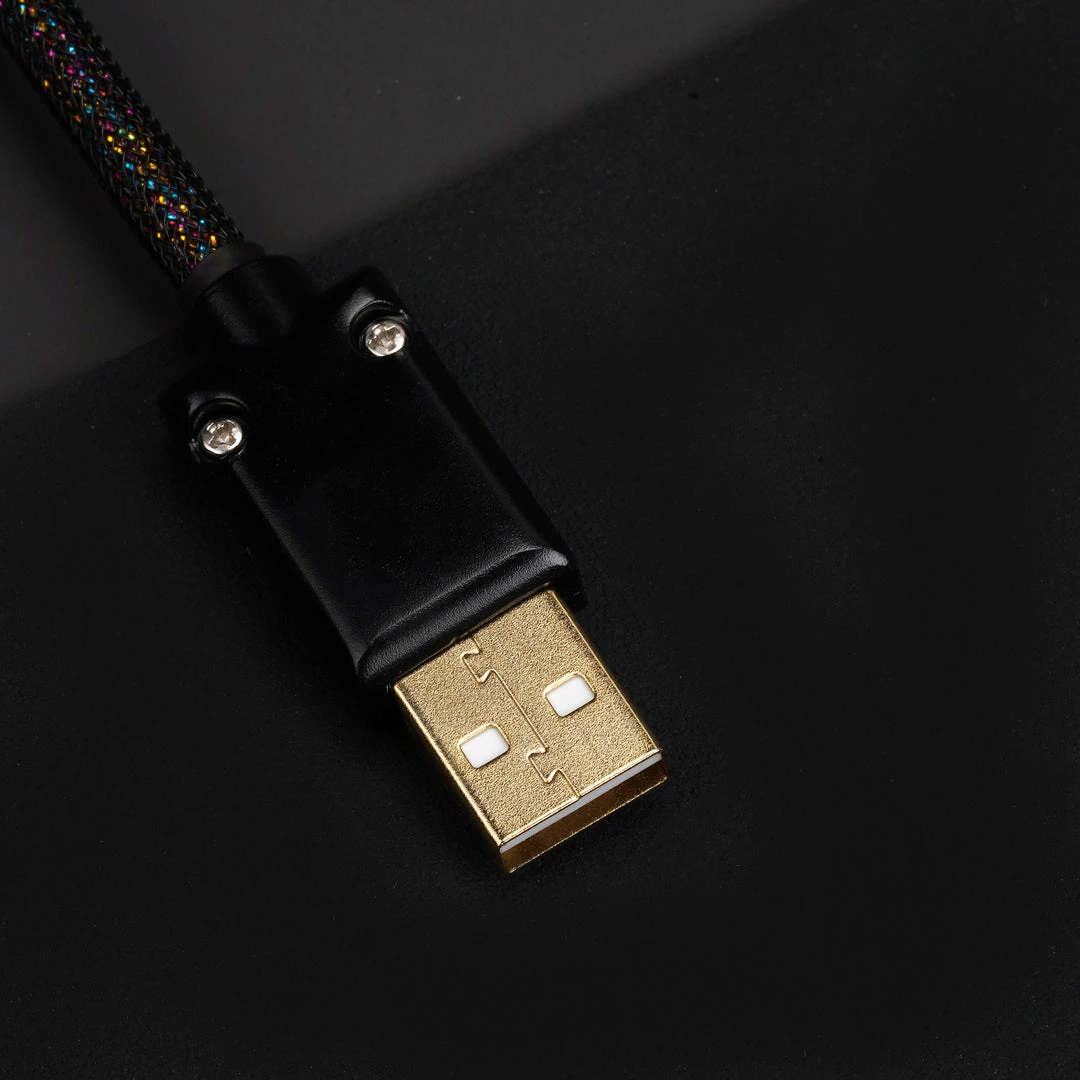 KBDFANS Starry HANDMADE CUSTOM MECHANICAL KEYBOARD USB-C CABLE