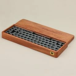 KBDfans Shop 65% Wooden Case Hot-swap Keyboard KIT With Wrist