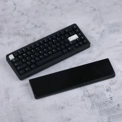 KBDfans Shop Quartz Stone Pure White/ Black Wrist Rest