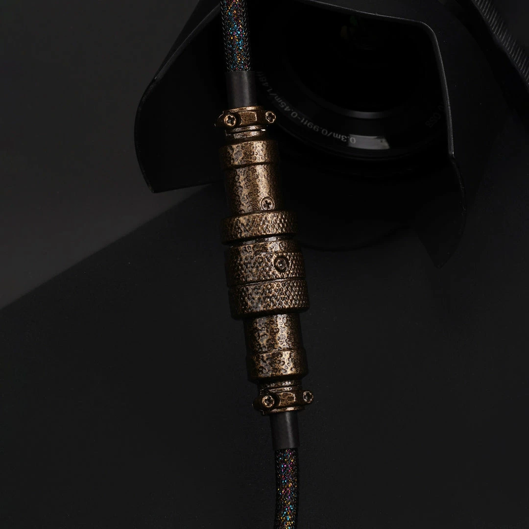 KBDFANS Starry HANDMADE CUSTOM MECHANICAL KEYBOARD USB-C CABLE