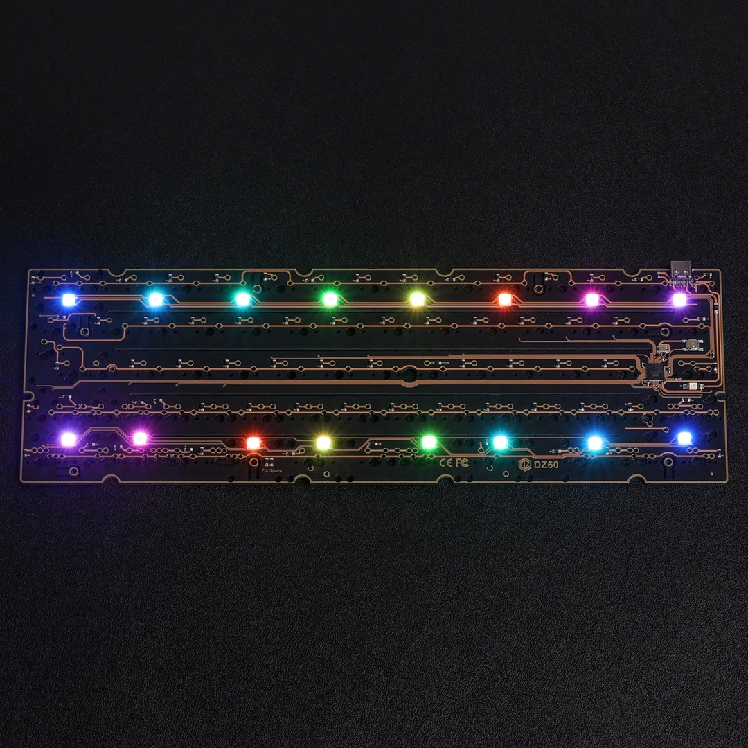 KBDfans DZ60 Solderable 60% Mechanical Keyboard PCB