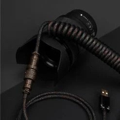 KBDFANS Starry HANDMADE CUSTOM MECHANICAL KEYBOARD USB-C CABLE