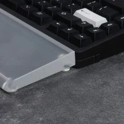 KBDfans Clear/Acid Etched Synthetic Crystal Wrist Rest