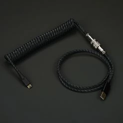 KBDfans Black Handmade Custom Mechanical Keyboard USB-C Cable Shop