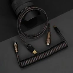 KBDFANS Starry HANDMADE CUSTOM MECHANICAL KEYBOARD USB-C CABLE