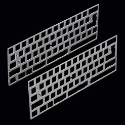 KBDfans Shop DZ60 CNC ALUMINUM/BRASS 60% PLATE