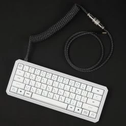 KBDfans Black Handmade Custom Mechanical Keyboard USB-C Cable Shop