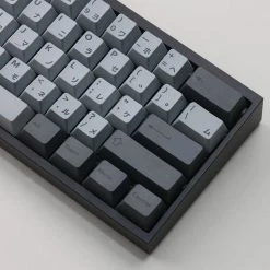 KBDfans Fully Assembled Tofu60 DZ60RGB ANSI Mechanical Keyboard With Cement Grey Japanese PBT Keycaps Shop