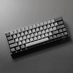 KBDfans Shop Fully Assembled Tofu60 Mechanical Keyboard With Cement Grey Japanese PBT Keycaps