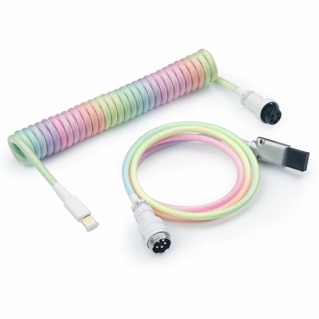 KBDfans Colorful Handmade Custom Mechanical Keyboard USB-C Cable Shop