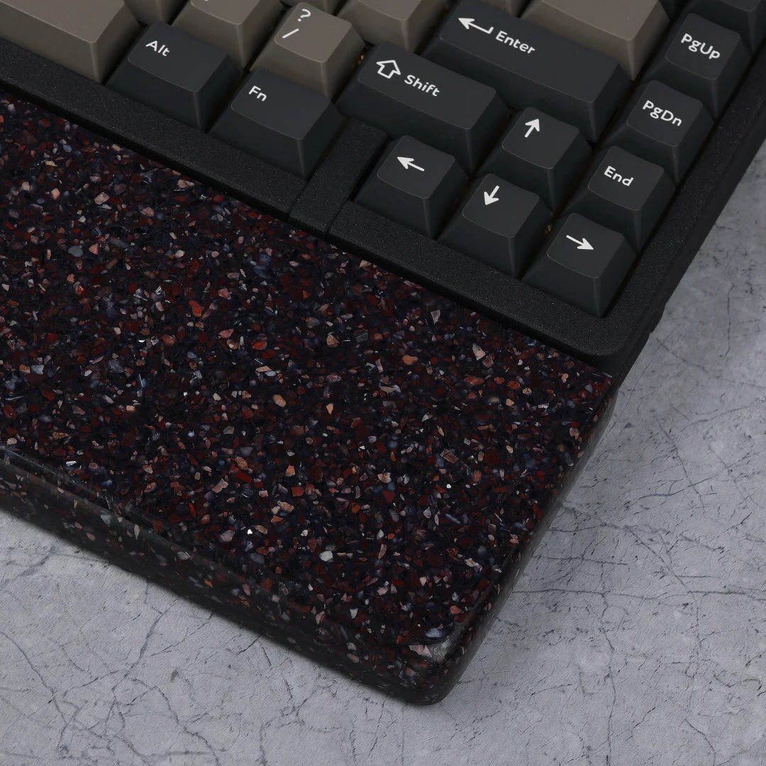 KBDfans Microcrystalline Stone Wizard Nebula Wrist Rest