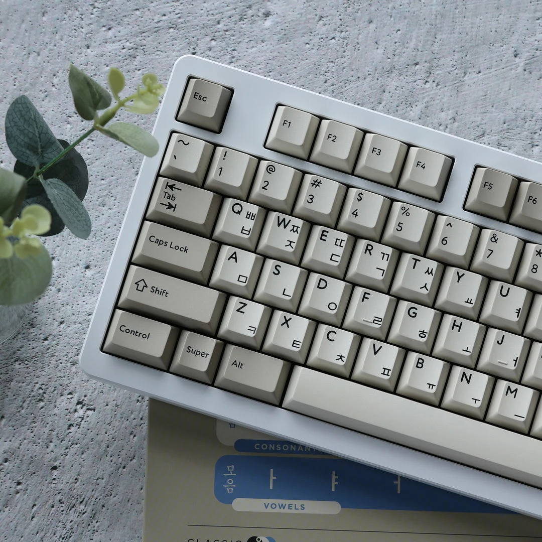 KBDfans Shop Fully Assembled Odin V2 Keyboard With PBTfans Classic Hangul Keycaps