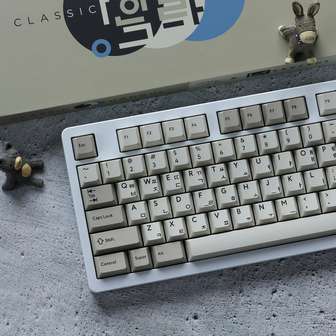 KBDfans Shop Fully Assembled Odin V2 Keyboard With PBTfans Classic Hangul Keycaps