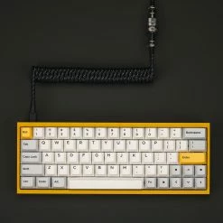 KBDfans Black Handmade Custom Mechanical Keyboard USB-C Cable Shop