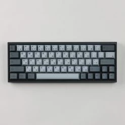 KBDfans Shop Fully Assembled Tofu60 Mechanical Keyboard With Cement Grey Japanese PBT Keycaps