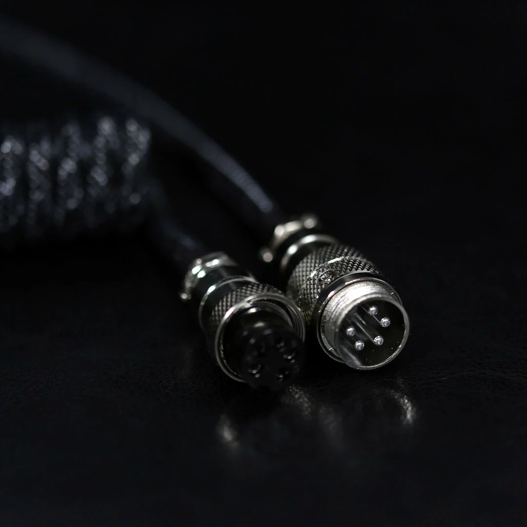 KBDfans Black Handmade Custom Mechanical Keyboard USB-C Cable Shop