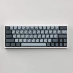 KBDfans Shop Fully Assembled Tofu60 Mechanical Keyboard With Cement Grey Japanese PBT Keycaps
