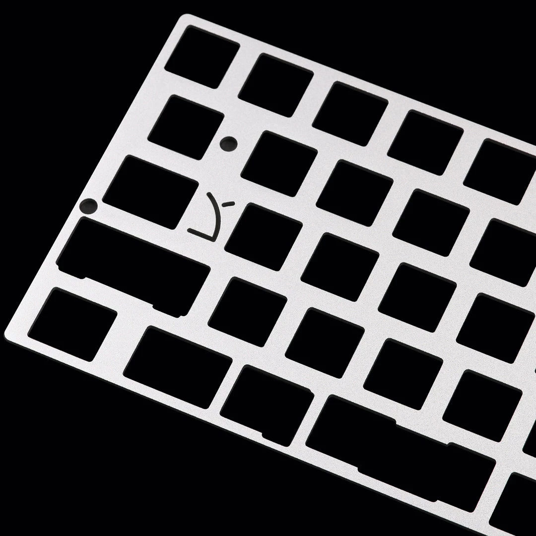 KBDfans Shop DZ60 CNC ALUMINUM/BRASS 60% PLATE