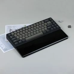 KBDfans Clear/Acid Etched Synthetic Crystal Wrist Rest