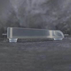 KBDfans Clear/Acid Etched Synthetic Crystal Wrist Rest