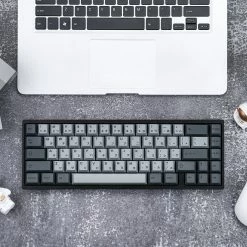 KBDfans Cherry Profile CEMENT GREY Japanese PBT DYE-SUB KEYCAPS SET