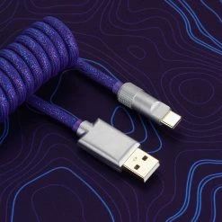 KBDfans Cyberpunk Handmade Custom Mechanical Keyboard USB-C Cable Shop