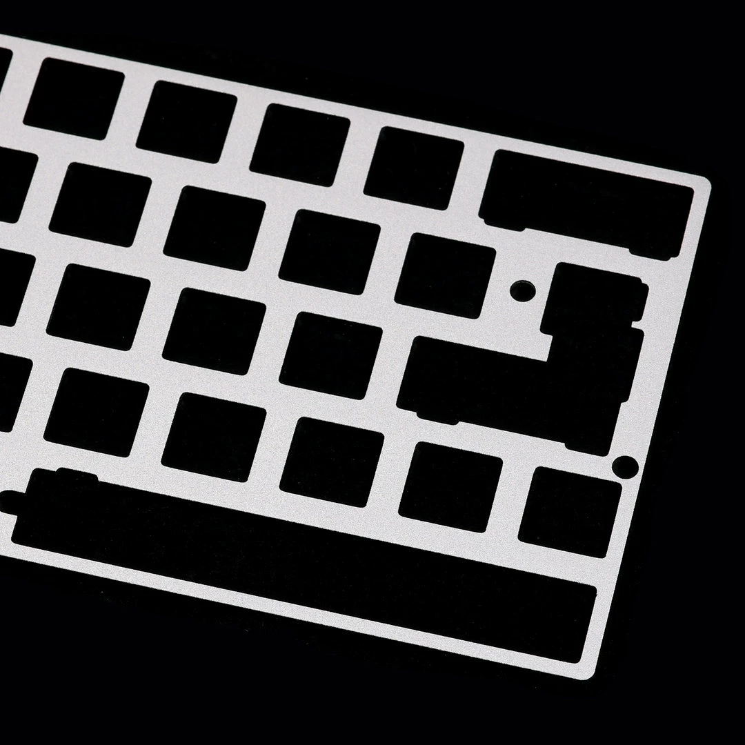 KBDfans Shop DZ60 CNC ALUMINUM/BRASS 60% PLATE