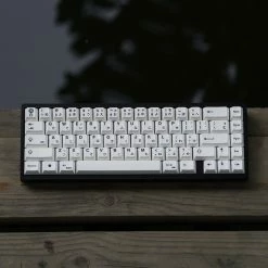 Shop [Restock] R3 EPBT X GOK Kuro/Shiro PBT Keycaps Set