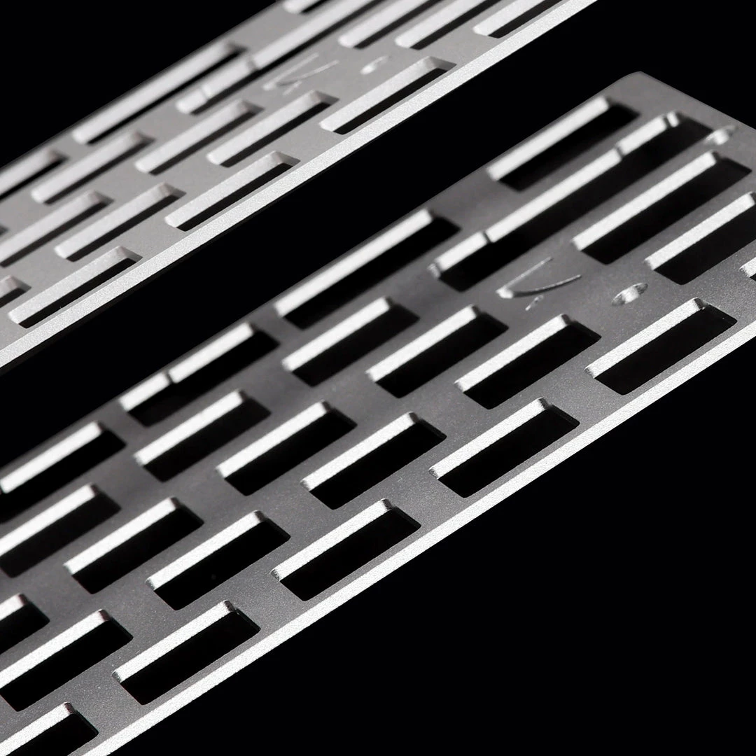 KBDfans Shop DZ60 CNC ALUMINUM/BRASS 60% PLATE