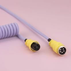 KBDfans Light Purple Handmade Custom Mechanical Keyboard USB-C Cable Shop