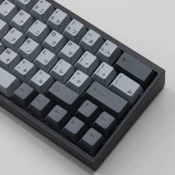 KBDfans Shop Fully Assembled Tofu60 Mechanical Keyboard With Cement Grey Japanese PBT Keycaps