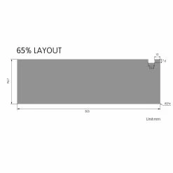 KBDfans Shop Tape Mod Customization 60%/65%/75% Layout