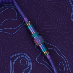 KBDfans Cyberpunk Handmade Custom Mechanical Keyboard USB-C Cable Shop