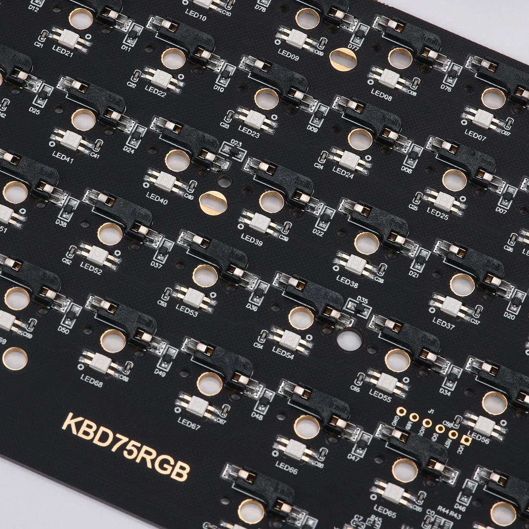 KBDfans KBD75RGB Hot-swap PCB (Per-key RGB)