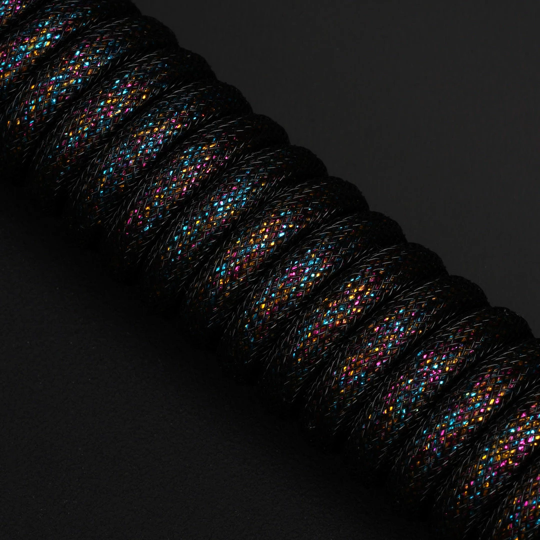 KBDFANS Starry HANDMADE CUSTOM MECHANICAL KEYBOARD USB-C CABLE