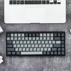 KBDfans Cherry Profile CEMENT GREY Japanese PBT DYE-SUB KEYCAPS SET