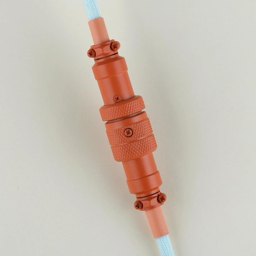 KBDfans Sky-blue Handmade Custom Mechanical Keyboard USB-C Cable Shop