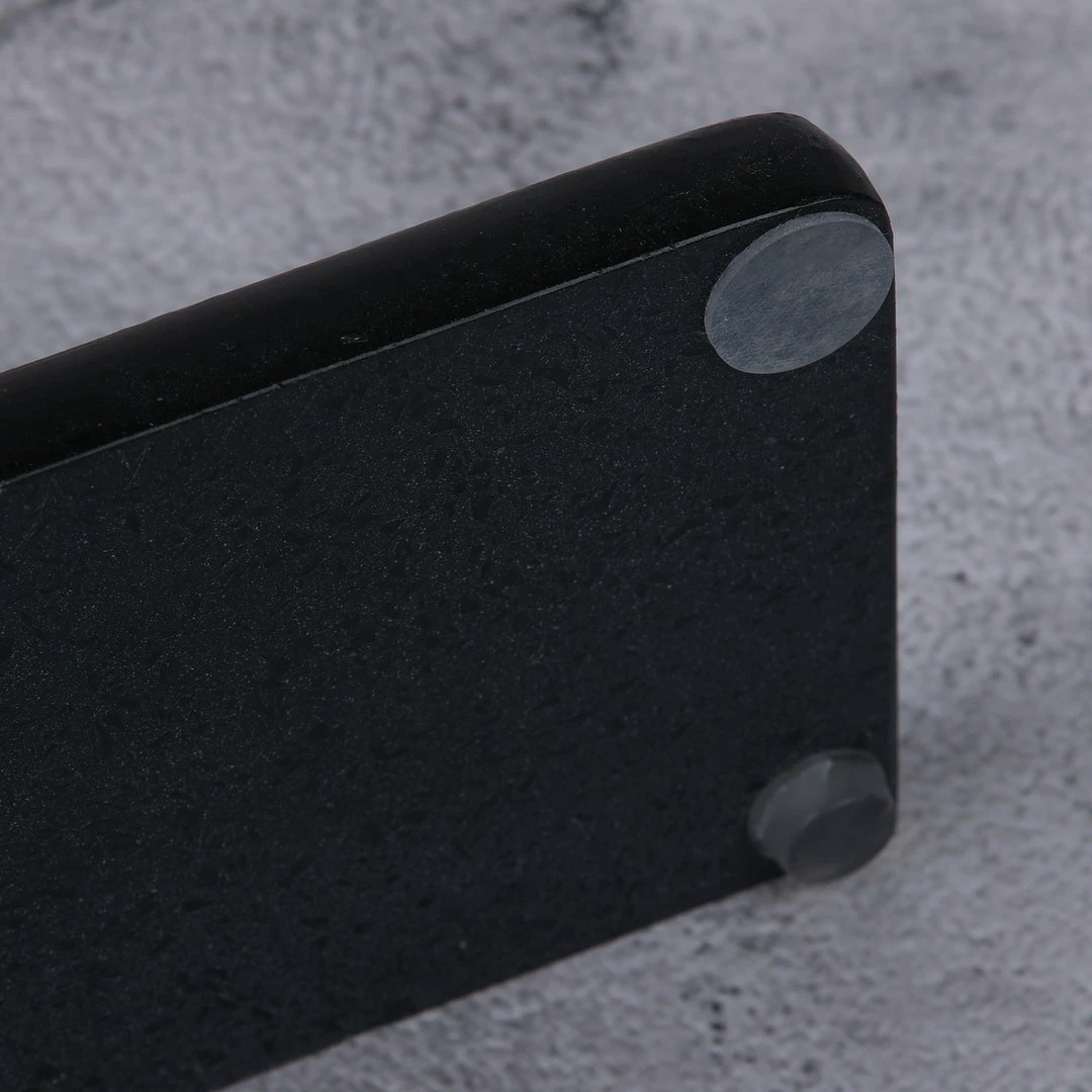 KBDfans Shop Quartz Stone Pure White/ Black Wrist Rest