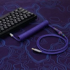 KBDfans Cyberpunk Handmade Custom Mechanical Keyboard USB-C Cable Shop