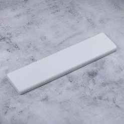 KBDfans Shop Quartz Stone Pure White/ Black Wrist Rest