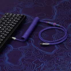 KBDfans Cyberpunk Handmade Custom Mechanical Keyboard USB-C Cable Shop