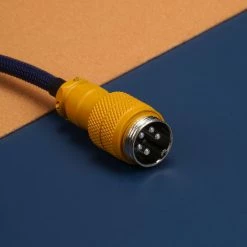 KBDfans Blue And Purple Handmade Custom Mechanical Keyboard USB-C Cable