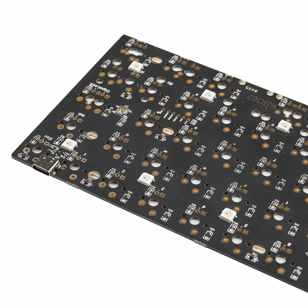 KBDfans KBD67 Rev2 65% Solderable Custom Mechanical Keyboard PCB