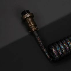 KBDFANS Starry HANDMADE CUSTOM MECHANICAL KEYBOARD USB-C CABLE